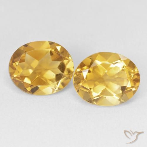 7.07ctw Natural Dorado intenso Citrino, Ovalada, VVS-VS