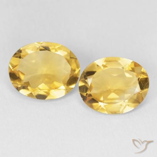 5.23ctw Natural Dorado Citrino, Ovalada, VVS-VS