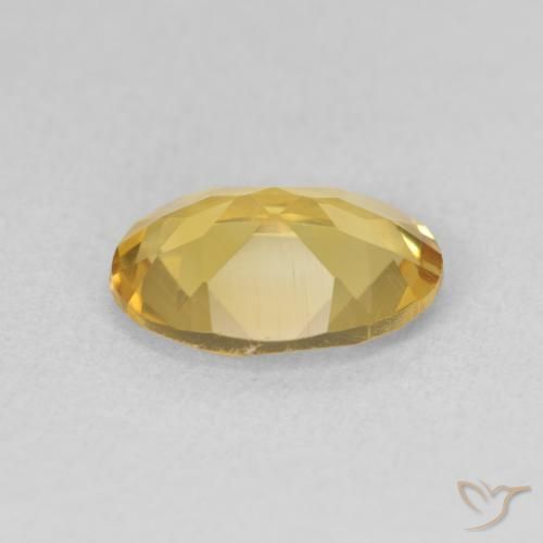 Citrino Dorado natural de 2.38 ct, Ovalada, VS