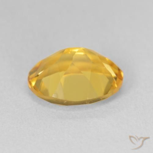 Citrino Dorado natural de 3.03 ct, Ovalada, VVS-VS