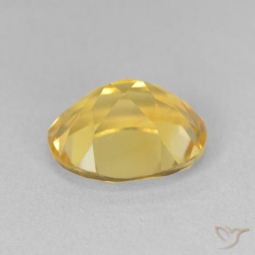 Citrino Naranja dorado natural de 3.26 ct, Ovalada, VVS-VS