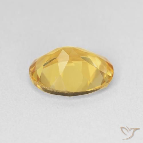 Citrino Dorado natural de 2.63 ct, Ovalada, VVS