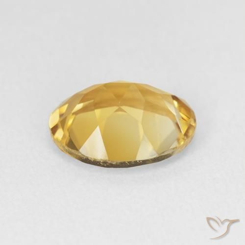 Citrino Dorado natural de 2.79 ct, Ovalada, VVS
