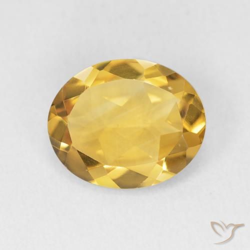 2.78ct Natural Dorado Citrino, Ovalada, VVS