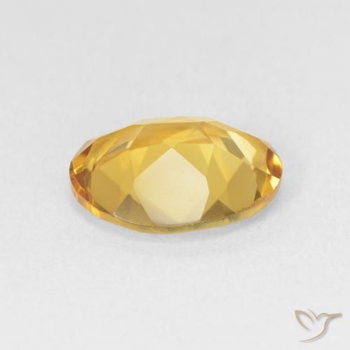 Citrino Dorado natural de 2.78 ct, Ovalada, VVS
