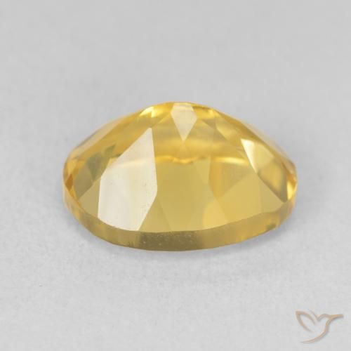 Citrino Naranja dorado natural de 3.50 ct, Ovalada, VVS-VS