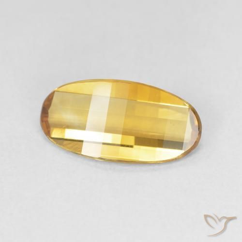 Citrino Naranja dorado natural de 2.18 ct, Ovalada, VVS