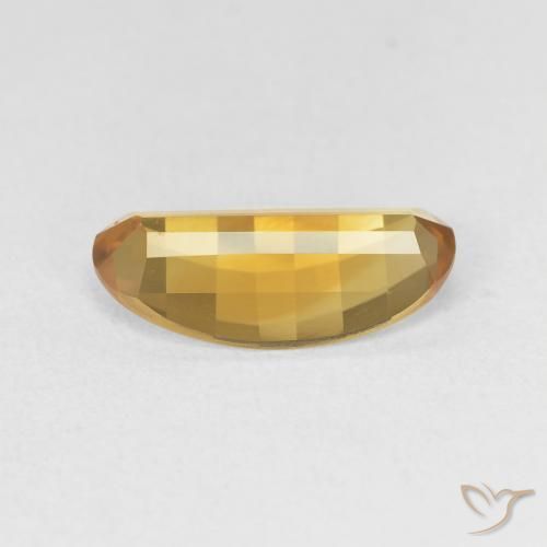 Citrino Naranja dorado natural de 2.17 ct, Ovalada, VVS