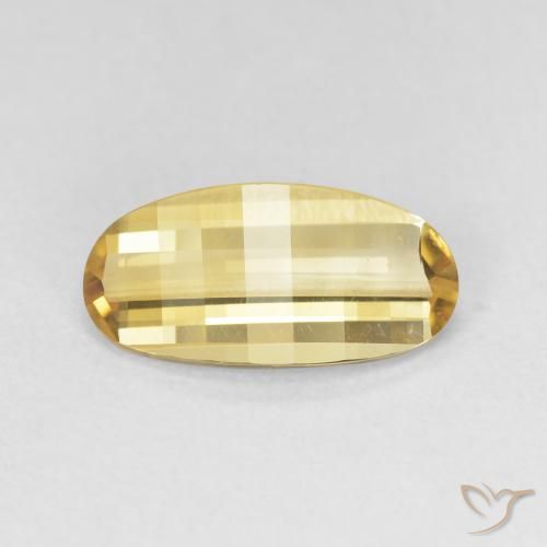 2.40ct Natural Dorado Citrino, Ovalada, VVS
