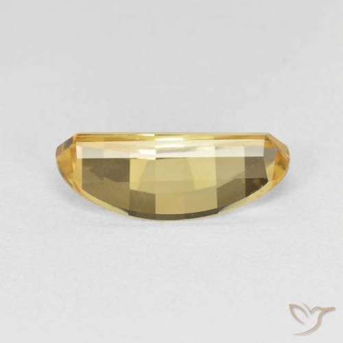 Citrino Dorado natural de 2.40 ct, Ovalada, VVS
