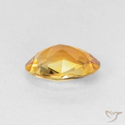 Citrino Medium Light-Golden natural de 1.38 ct, Ovalada, VVS