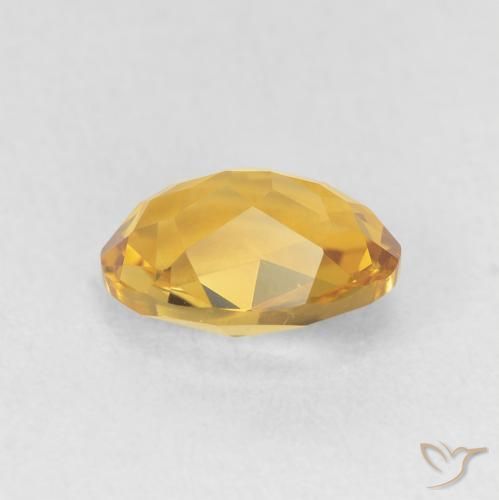 Citrino Dorado natural de 1.76 ct, Ovalada, VVS