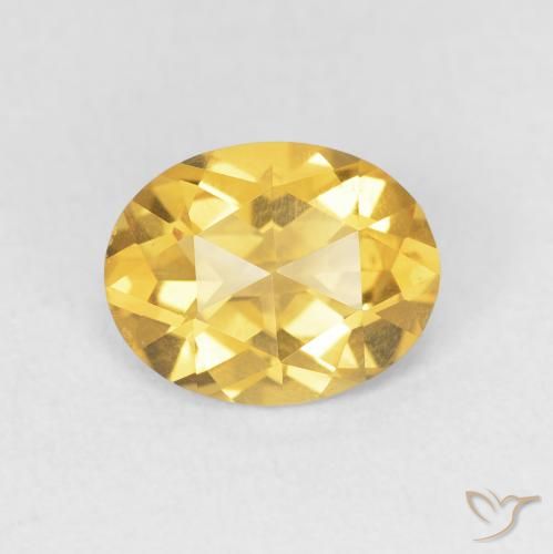 1.59ct Natural Dorado Citrino, Ovalada, VVS