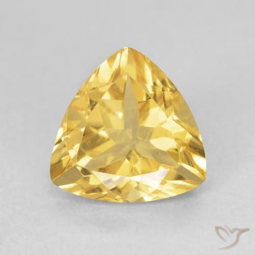 2.36ct Natural Dorado Citrino, Trillón, VVS-VS