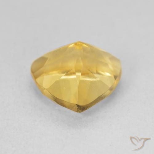 Citrino Dorado natural de 2.36 ct, Trillón, VVS-VS