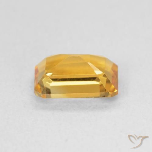 Citrino Medium Light-Golden natural de 1.32 ct, Corte Octágono / Esmeralda, VS