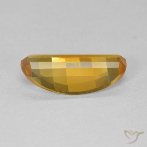 Citrino Medium Light Orange-Gold natural de 2.48 ct, Ovalada, VVS