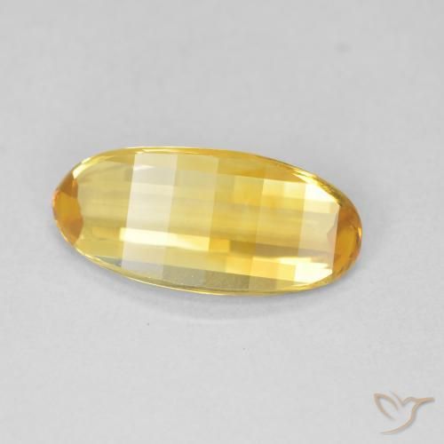 Citrino Naranja dorado natural de 1.94 ct, Ovalada, VVS