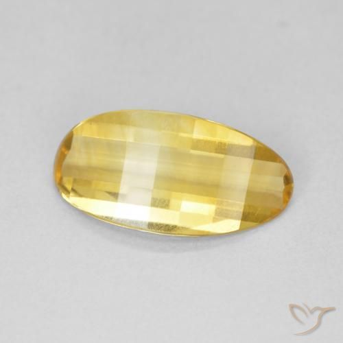 Citrino Naranja dorado natural de 2.19 ct, Ovalada, VVS