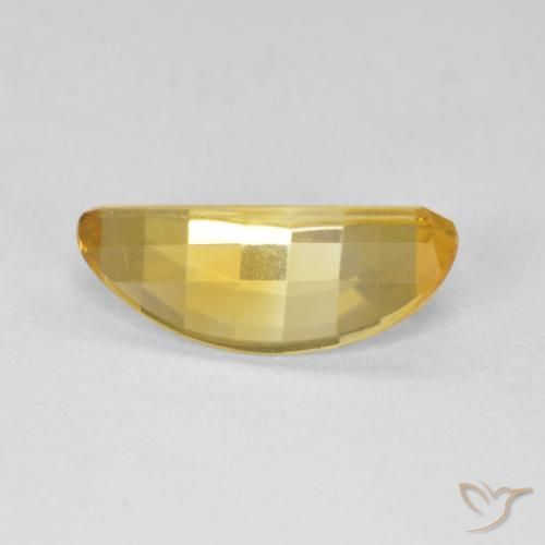 Citrino Naranja dorado natural de 2.19 ct, Ovalada, VVS