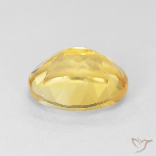Citrino Naranja dorado natural de 4.72 ct, Ovalada, VVS-VS