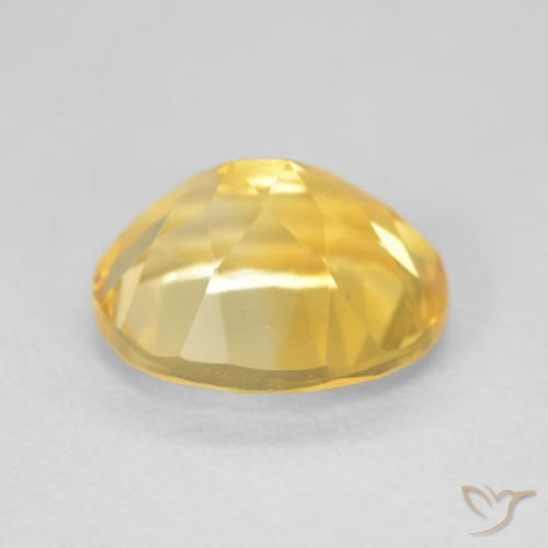Citrino Dorado natural de 4.67 ct, Ovalada, VVS