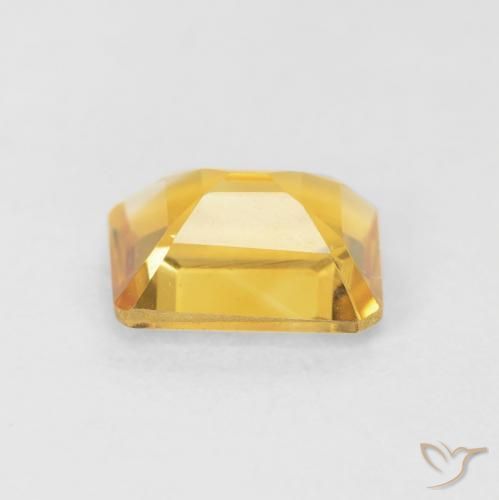 Citrino Dorado natural de 1.35 ct, Corte Octágono / Esmeralda, VVS