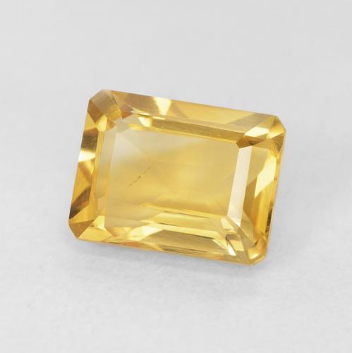 Citrino Dorado natural de 1.83 ct, Corte Octágono / Esmeralda, VS