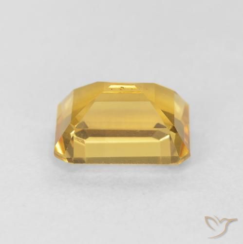 Citrino Dorado natural de 1.62 ct, Corte Octágono / Esmeralda, VS