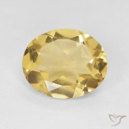 3.64ct Natural Oro Citrino, Ovalada, VS