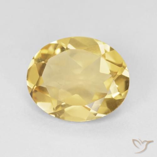Citrino Oro natural de 3.64 ct, Ovalada, VS