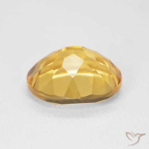 Citrino Dorado natural de 4.48 ct, Ovalada, VVS