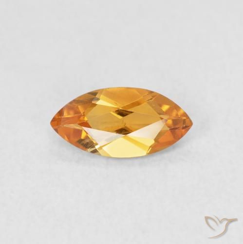 0.49ct Natural Oro Citrino, Marquesa, VS