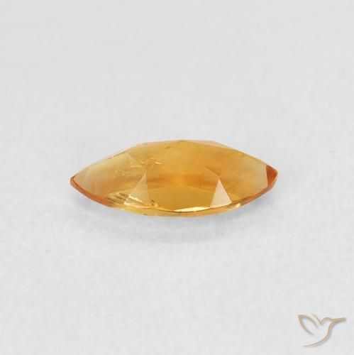 Citrino Oro natural de 0.49 ct, Marquesa, VS