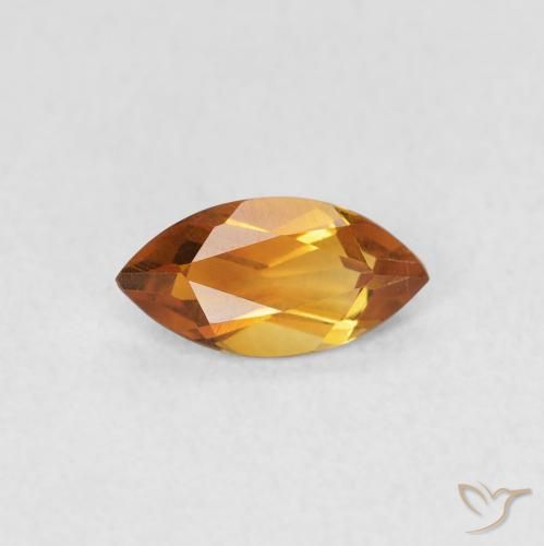 0.47ct Natural Oro Citrino, Marquesa, VVS
