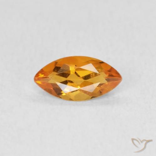 0.46ct Natural Oro Citrino, Marquesa, VS