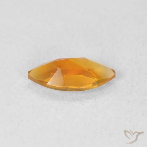 Citrino Oro natural de 0.49 ct, Marquesa, VVS-VS