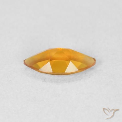 Citrino Oro natural de 0.48 ct, Marquesa, VVS-VS