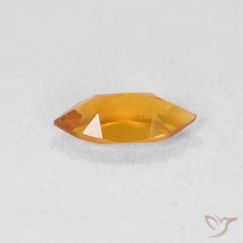 Citrino Oro natural de 0.48 ct, Marquesa, VVS