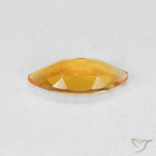 Citrino Oro natural de 0.50 ct, Marquesa, VVS-VS