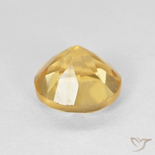 Citrino Oro natural de 1.66 ct, Redondo, VS