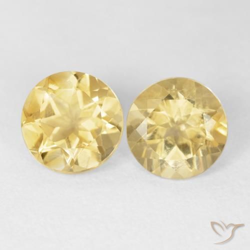 3.60ctw Natural Dorado Citrino, Redondo, VS