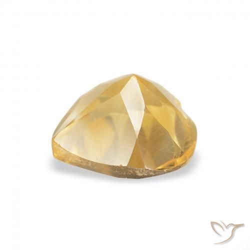 Citrino Oro natural de 0.69 ct, Corazón, VVS