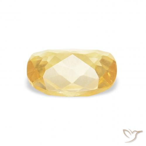 Citrino Naranja dorado natural de 1.16 ct, Forma Cojín, VS
