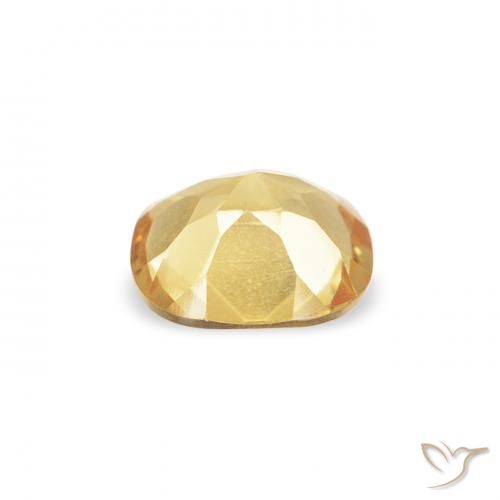 Citrino Oro natural de 0.37 ct, Forma Cojín, VVS