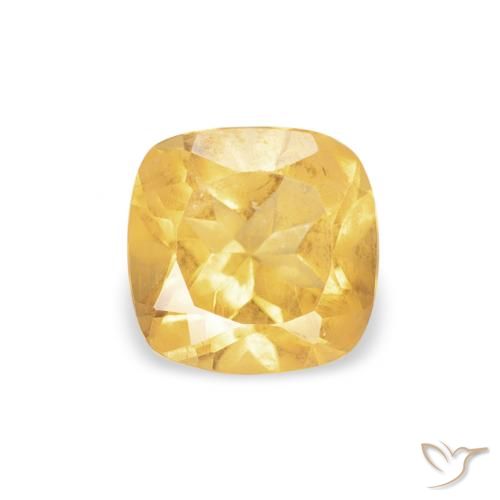 0.48ct Natural Oro Citrino, Forma Cojín, VVS