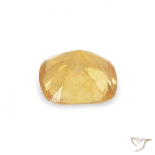 Citrino Oro natural de 0.48 ct, Forma Cojín, VVS