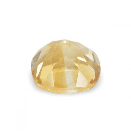 Citrino Naranja dorado natural de 0.58 ct, Forma Cojín, VVS