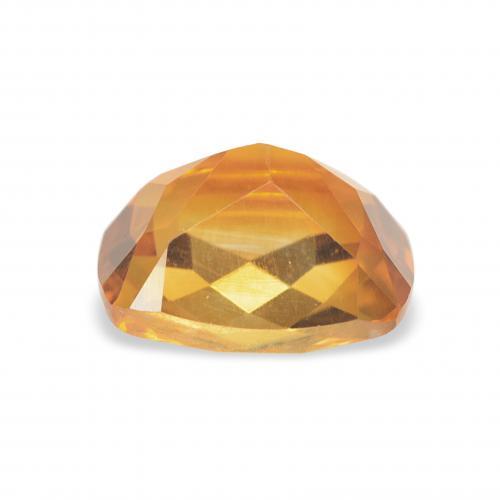 Citrino Naranja oscuro natural de 1.50 ct, Forma Cojín, VVS