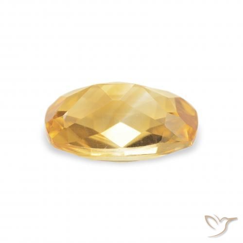 Citrino Oro natural de 1.20 ct, Forma Cojín, VVS